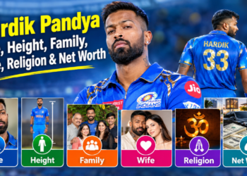 Hardik Pandya Age, Height, Family, Wife, Religion & Net Worth