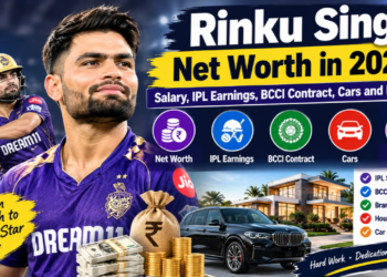 Rinku Singh Net Worth in 2026: Salary, IPL Earnings, BCCI Contract, Cars and Lifestyle